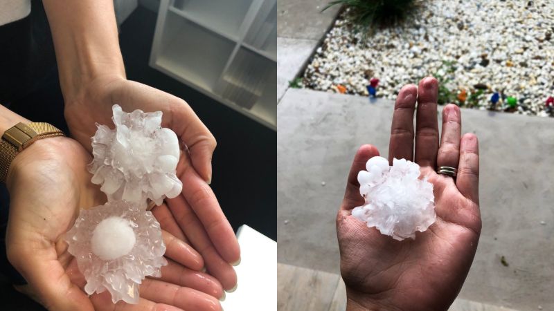 Have A Geez At The Big Boy Hailstorm That Totally Dunked Sydney This Arvo
