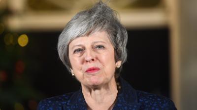 Theresa May Survives No Confidence Vote To Remain Leader Of Dumpster Fire