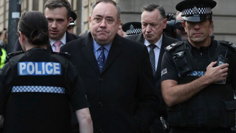Former First Minister Of Scotland Charged With Nine Counts Of Sexual Assault