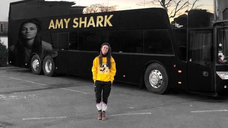 Two Stowaways Discovered Hiding On Amy Shark’s Tour Bus In Europe