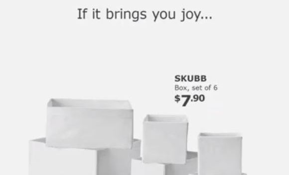 SKUBB - Box, set of 6, white  Best Price at