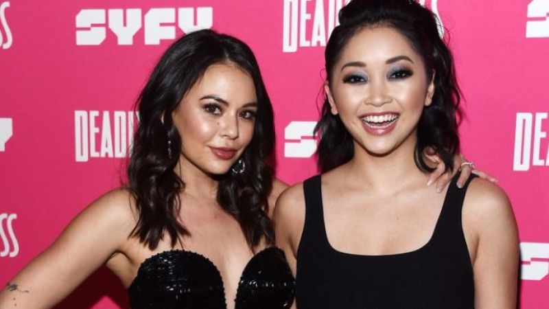 Lana Condor & Her ‘All The Boys’ Sis Janel Parrish Had A Cute Lil’ Reunion