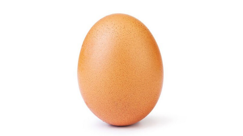 An Egg Has Poached The Most-Liked Instagram Post Crown From Kylie Jenner