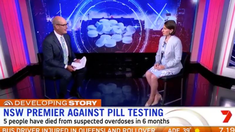 Even Kochie Is Dragging Gladys Berejiklian’s Dogged Anti-Pill Testing Stance