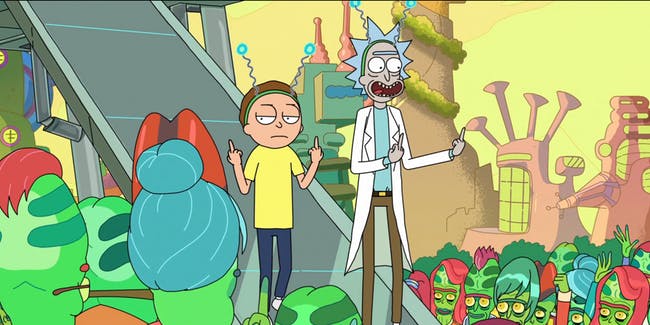 rick and morty clip