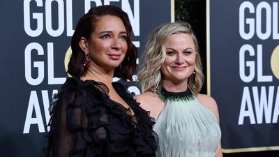 Maya Rudolph “Proposed” To Amy Poehler At The Golden Globes & We Fkn Ship It