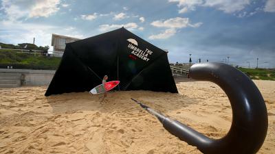 Netflix Has Set Up A Huge-Ass Umbrella In Newcastle Because Why Not?
