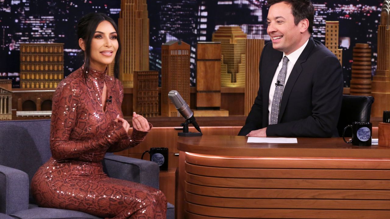 Kim Kardashian West Opens Up About Bébé No. 4 On ‘The Tonight Show’ 