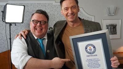 Hugh Jackman Is Now A World Record Holder For His Long Ass Career As Wolverine