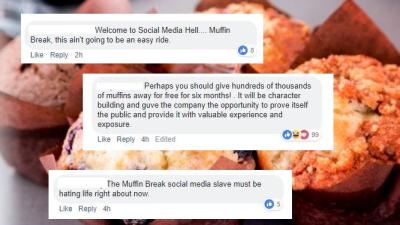 Muffin Break Facebook Page Cops Heat After Boss’ Comments On Unpaid Work
