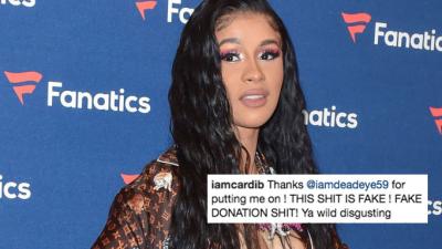 Cardi B Calls Out Con-Artist Using Her Name To Scam Big Bucks From Her Fans