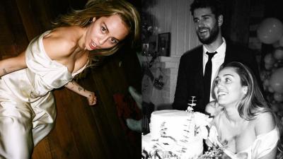 Only @ Us If It’s About These Never-Before-Seen Pics From Miley & Liam’s Nuptials