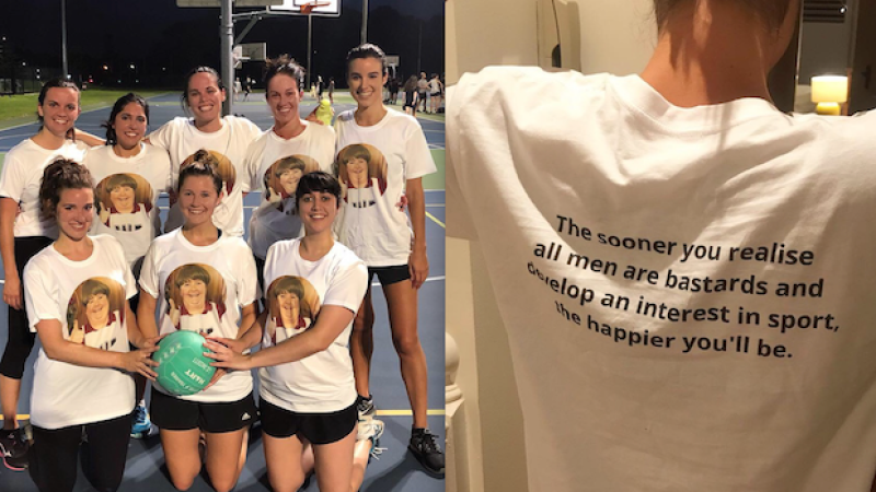OI, MAGDA: Pls Notice Your Honorary Sydney Netball Team, The Sharon Strzeleckis