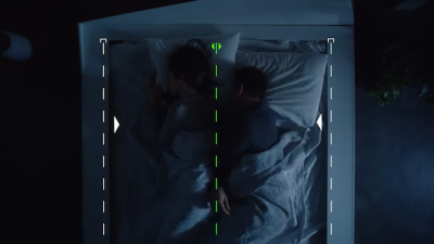 Here’s A Bed That’ll Keep Your Partner On Their Fucking Side For A Change