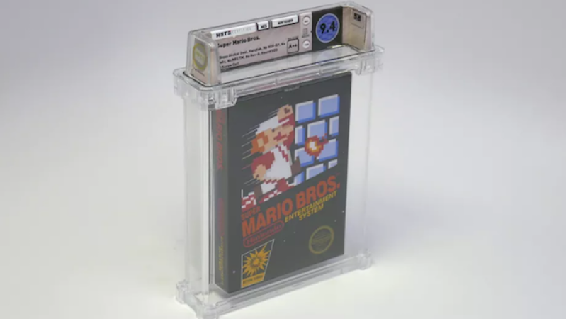 A Mint-Condition Copy Of The OG ‘Super Mario Bros.’ Sold For $140K, So Raid Your Dusty Collections Already