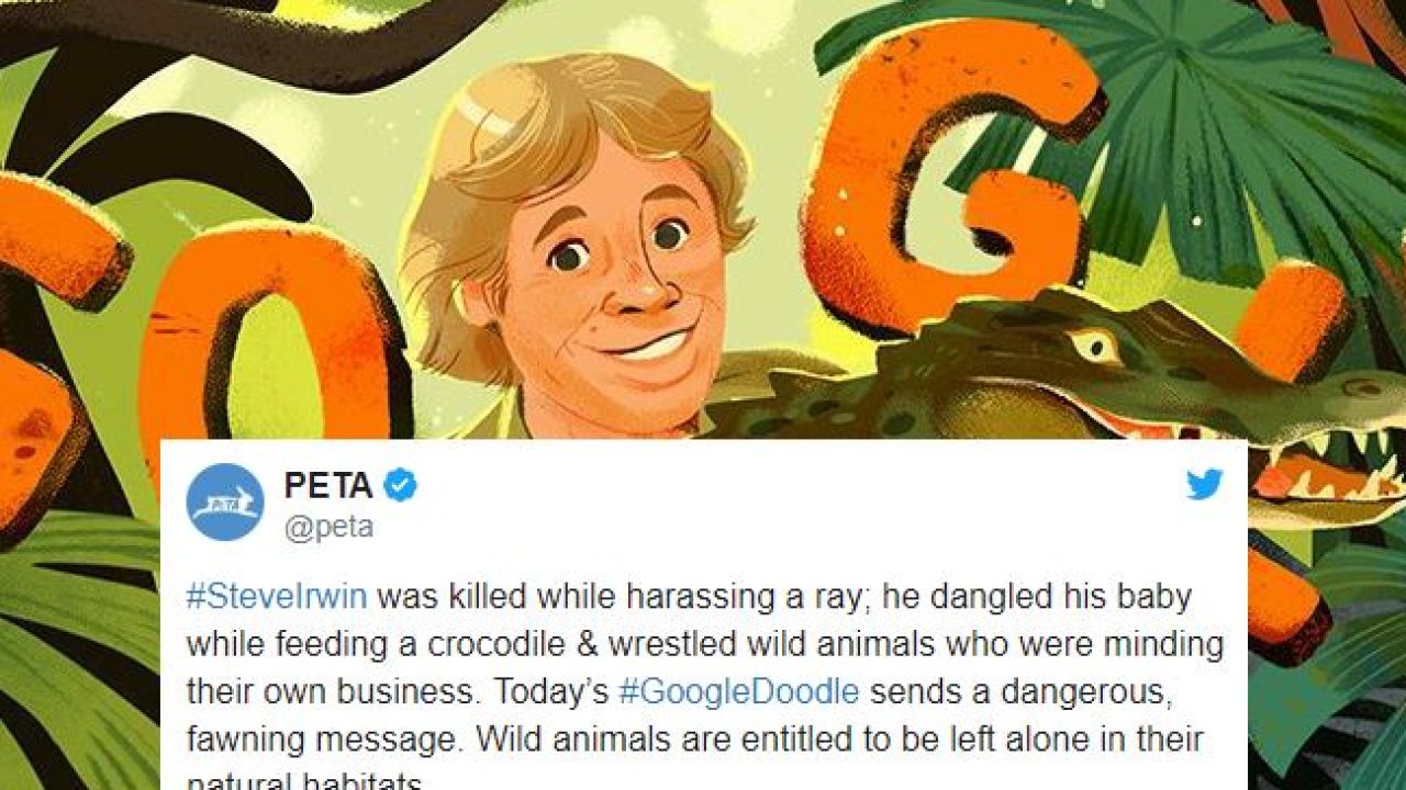 PETA Sparks Backlash After Their “Stupid Fucking Post” About Steve Irwin