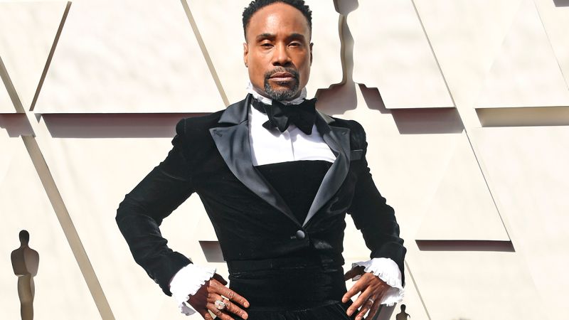 This Actor’s Wild Tuxedo Dress Just Set The Bar V. High For Oscars Fashion