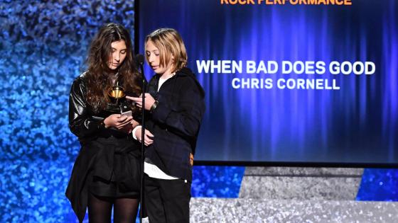 Chris Cornell Honoured By His Children After Winning Posthumous Grammy Award