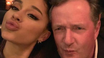 Looks Like Ariana Grande And UK Media Gronk Piers Morgan Cooled Their Feud