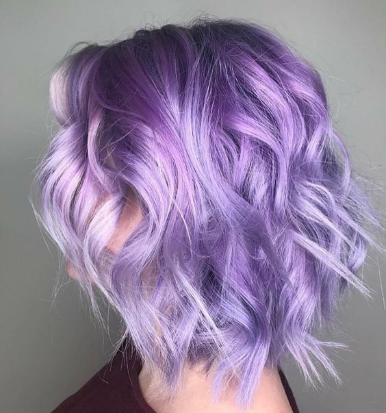 lilac hair