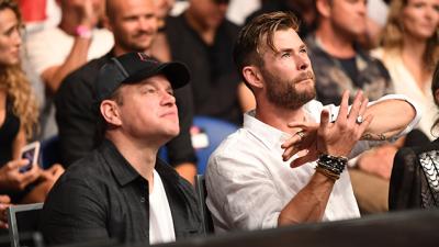 FYI, Matt Damon Was Hanging Out With Chris Hemsworth In Melbourne Yesterday