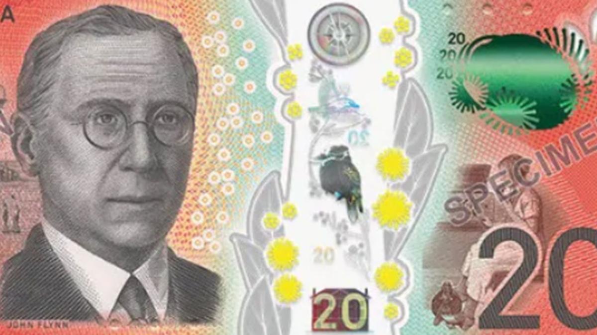 New $20 Australian Bank Note Features