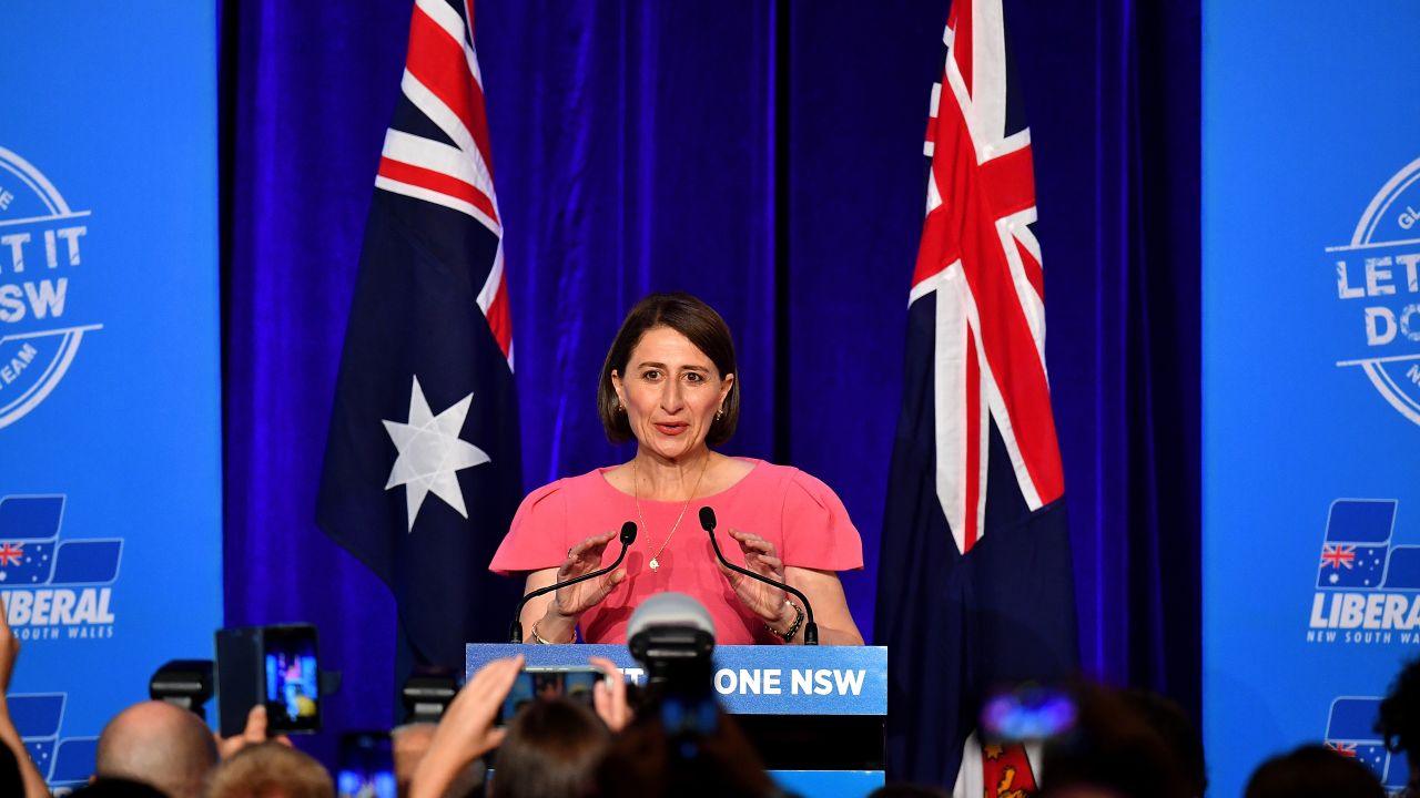 Gladys Berejiklian Claims Liberal Victory In New South Wales Election