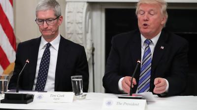 Trump Seems To Believe That Tim Cook’s Name Is ‘Tim Apple’