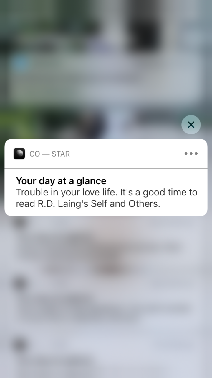 What The Fuck Is Going On With Astrology App Co-Star At The Moment?