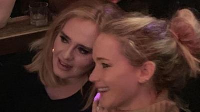 Jennifer Lawrence And Adele Hit Up A Drag Bar And Things Got Pretty Rowdy