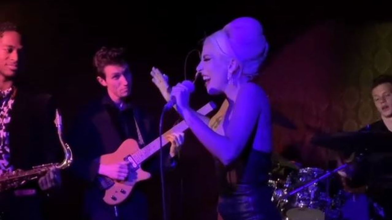 Lady Gaga Crashed A Bar’s Jazz Night To Sing Frank Sinatra Songs