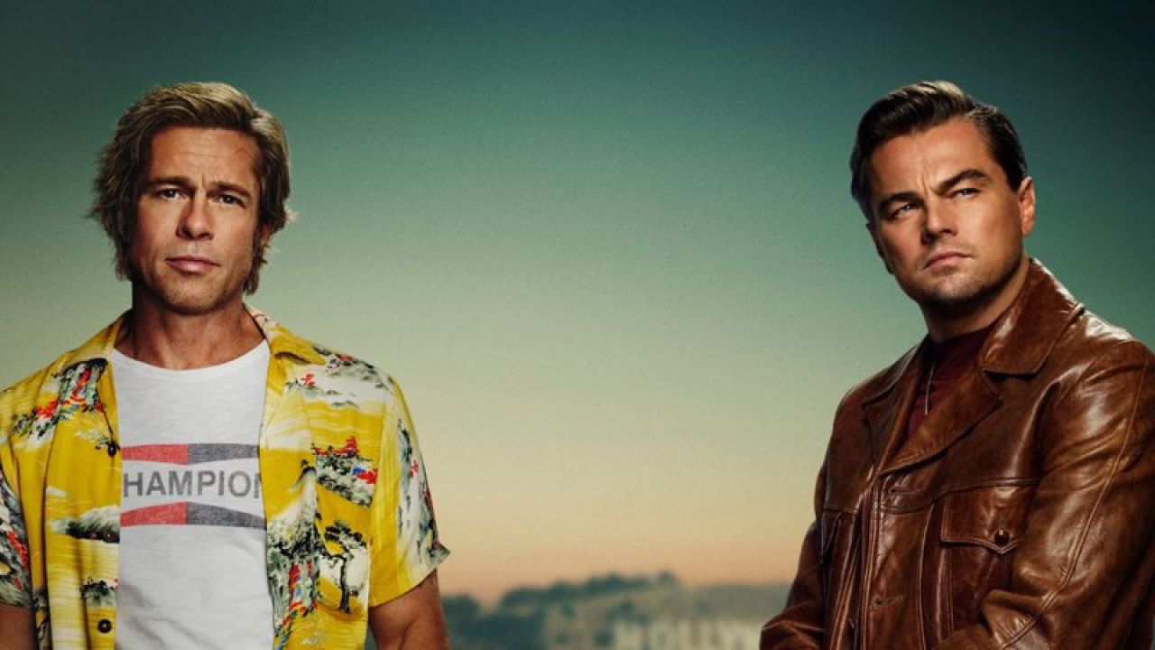 Leonardo Drops ‘Once Upon a Time in Hollywood’ Poster With Fellow Daddy Brad Pitt