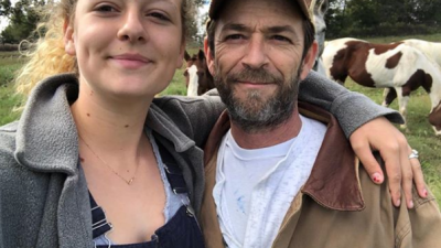 The Late Luke Perry’s Daughter Slams Critics For “Shaming” Her Grieving Process