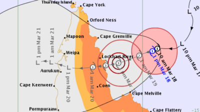Trevor Is Queensland’s Newest Cyclone & He Is Heading Straight For The Coast