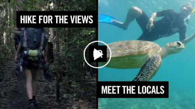 WATCH: Hike For The Views Or Meet The Locals?