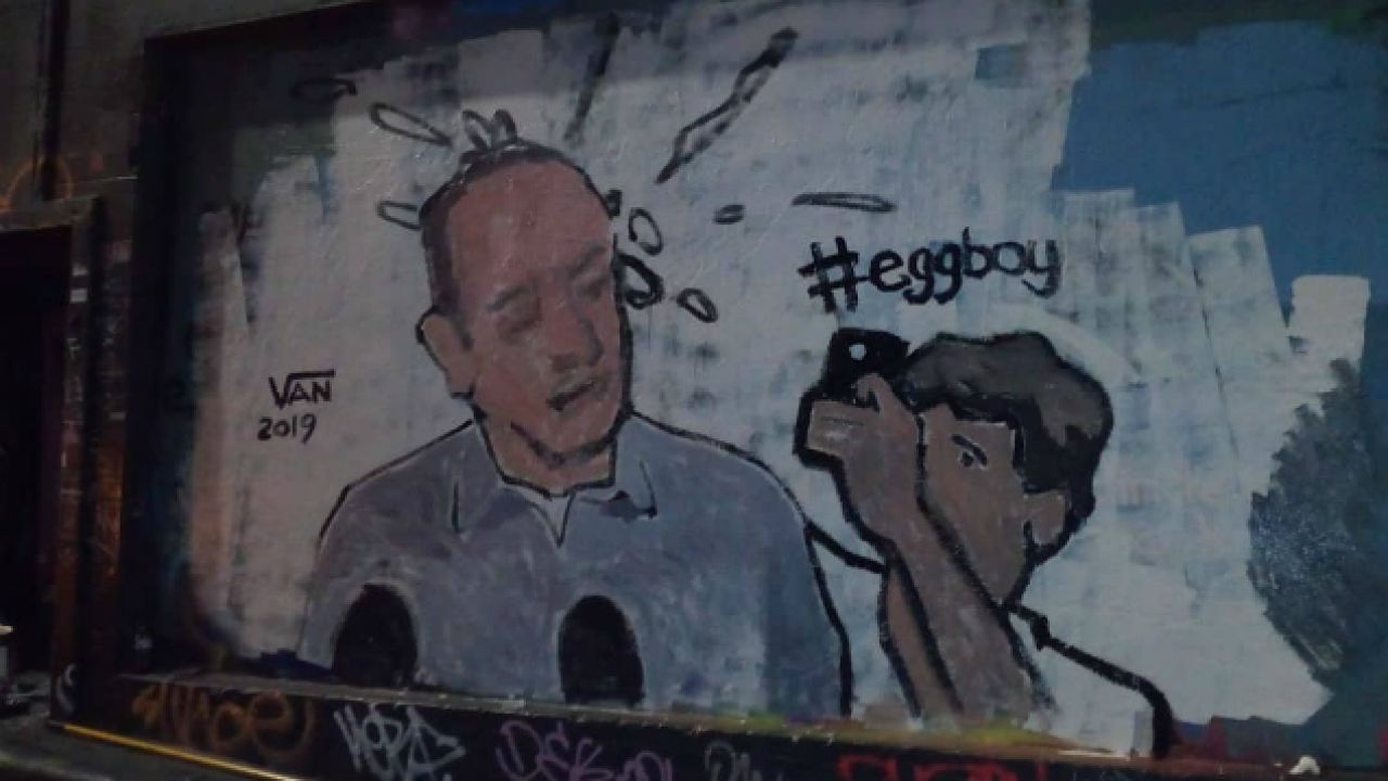 Melbourne’s Egg Boy Mural Has Already Been Painted Over Three Times