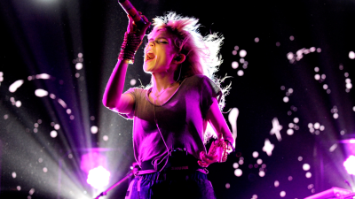 Grimes Sends Transmission From Alternate Dimension Where “AR Musicals” Exist