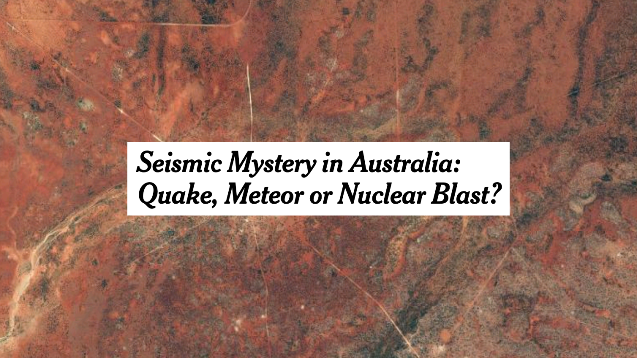 What Exactly Exploded Out In The Western Australian Desert In 1993?