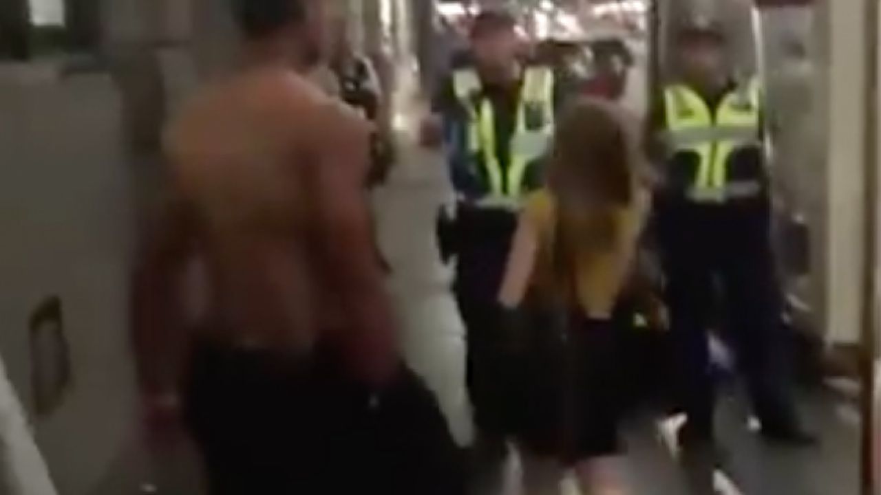 Melbourne Train Cops Under Fire After A Woman Was Shoved To The Ground