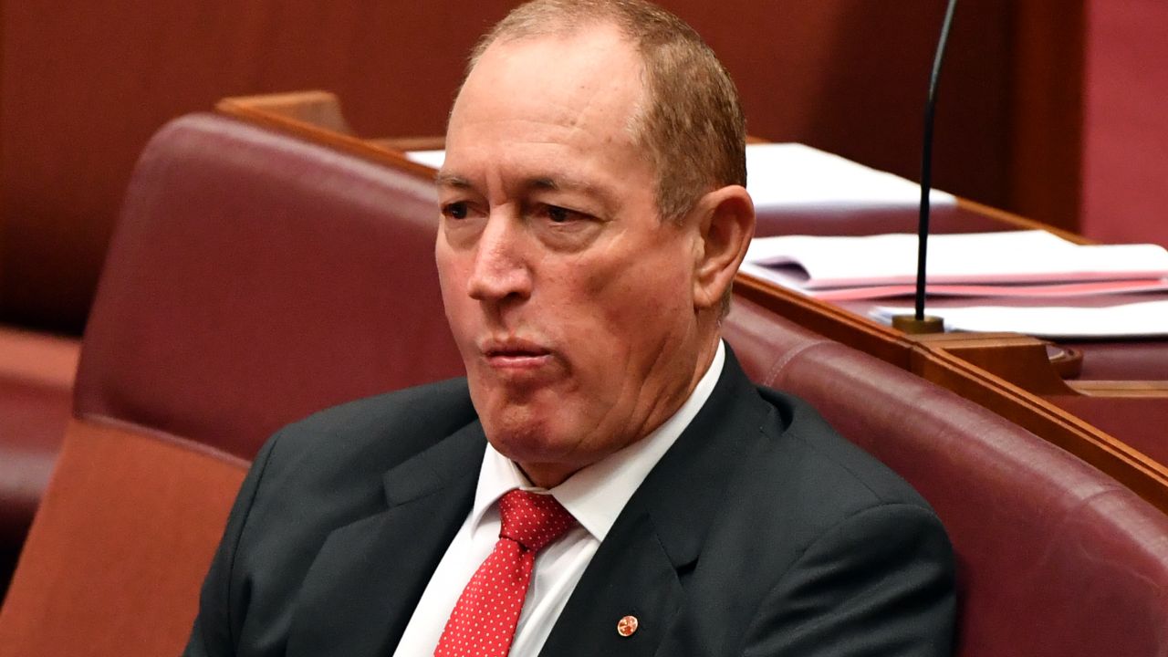 Fraser Anning Was Dunked On For A Full Hour In The Senate Today