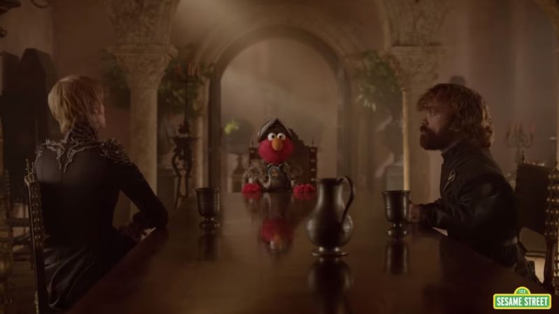 Elmo Settles The Lannister Feud In This ‘GoT’ x ‘Sesame Street’ Crossover