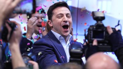An Actual Comedian Has Won The Ukrainian Election With Over 70% Of The Vote