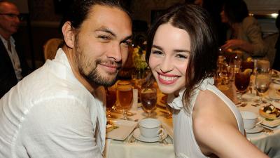 Jason Momoa Says “We Almost Lost” ‘GoT’ Co-Star Emilia Clarke To Aneurysms
