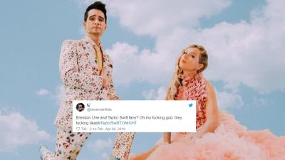 Here’s How Swifties Are Reacting To Taylor’s New Bop With Brendon Urie