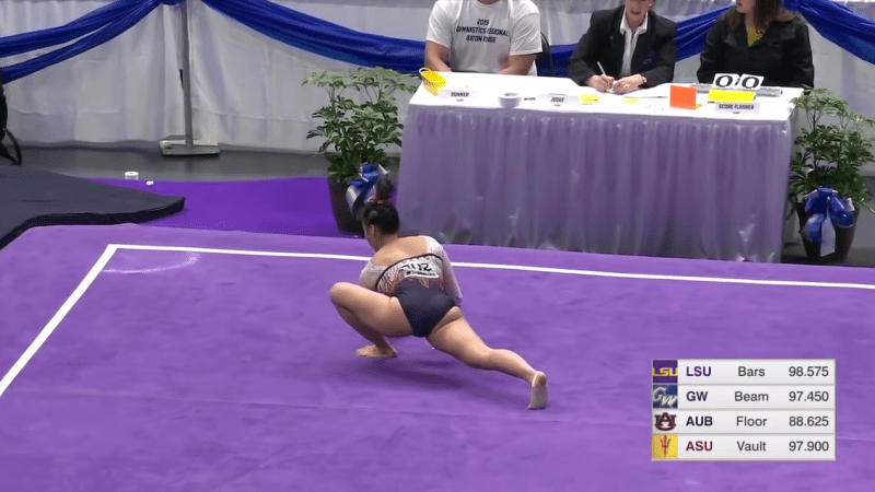 Elite Gymnast Breaks Both Legs After Cooking A Landing In A Competition
