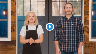 Your Parents Amy Poehler And Nick Offerman Reunite For ‘Parks & Rec’ Anniversary