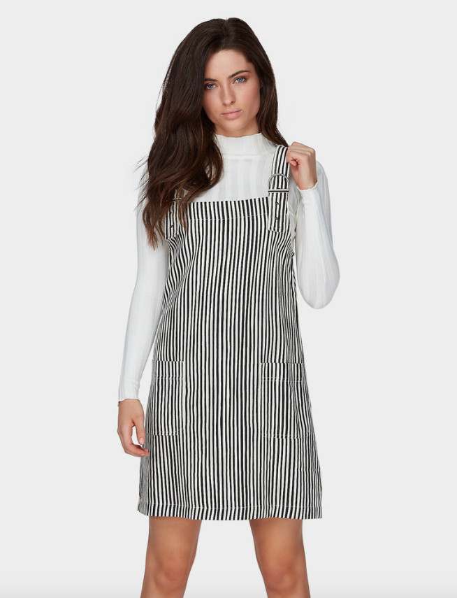 The Pinafore Dress Is Your Winter MVP For When Jeans Make You Feel Sausagey
