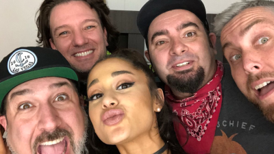 Ariana Grande Brought Precious Middle-Aged Boy Band N*SYNC To Coachella