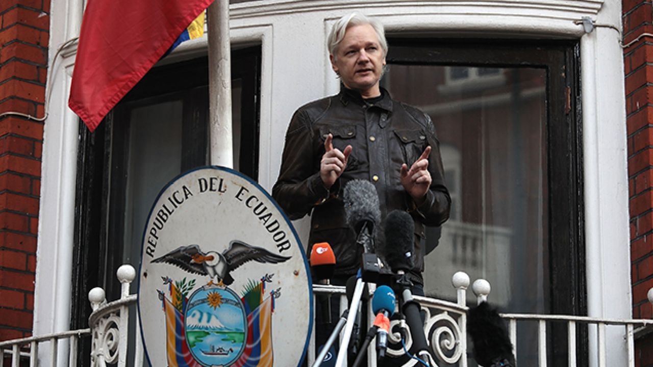 Julian Assange Is Set To Be Booted From The Ecuadorian Embassy Within Days
