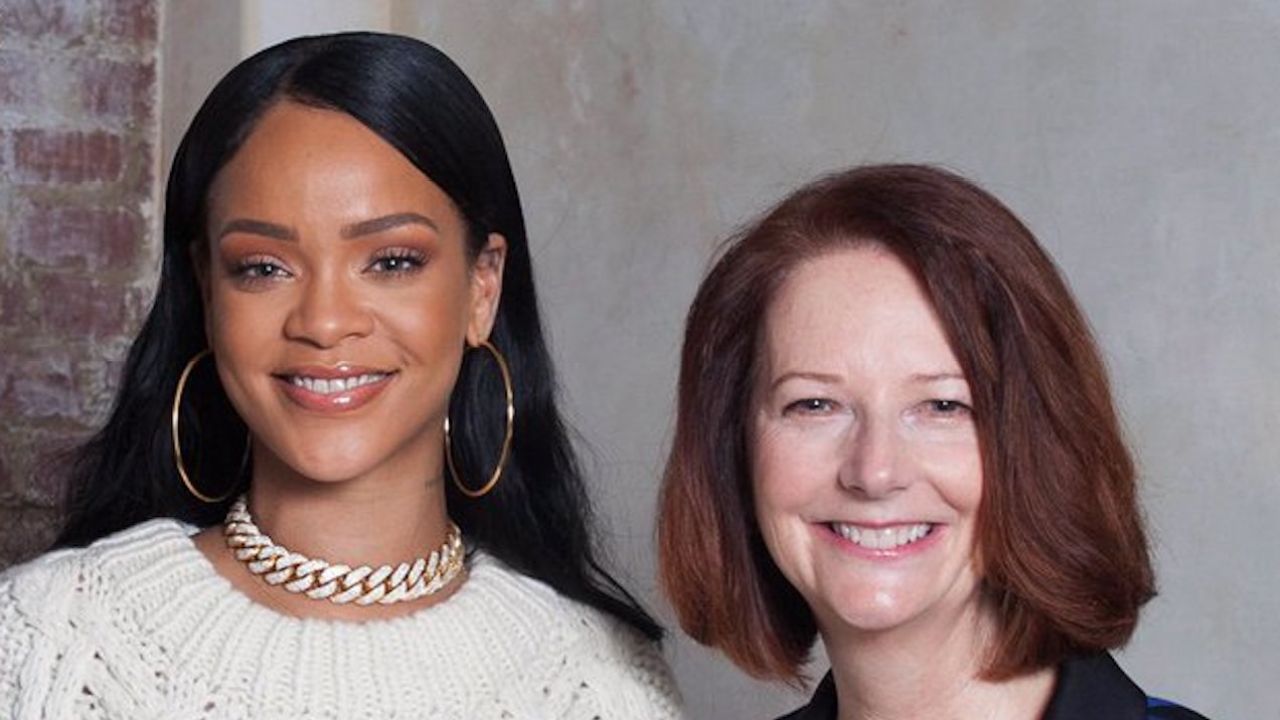 Julia Gillard Opened Up About Being Rihanna’s M8 And Global Charity Partner